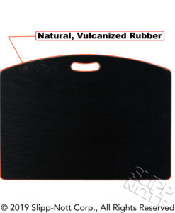 Natural Vulcanized Rubber on Back of Trac Mate Sports Traction Base